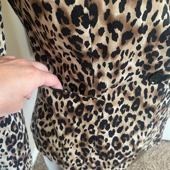 Countess brand leopard blazer size large - Picture 2 of 4